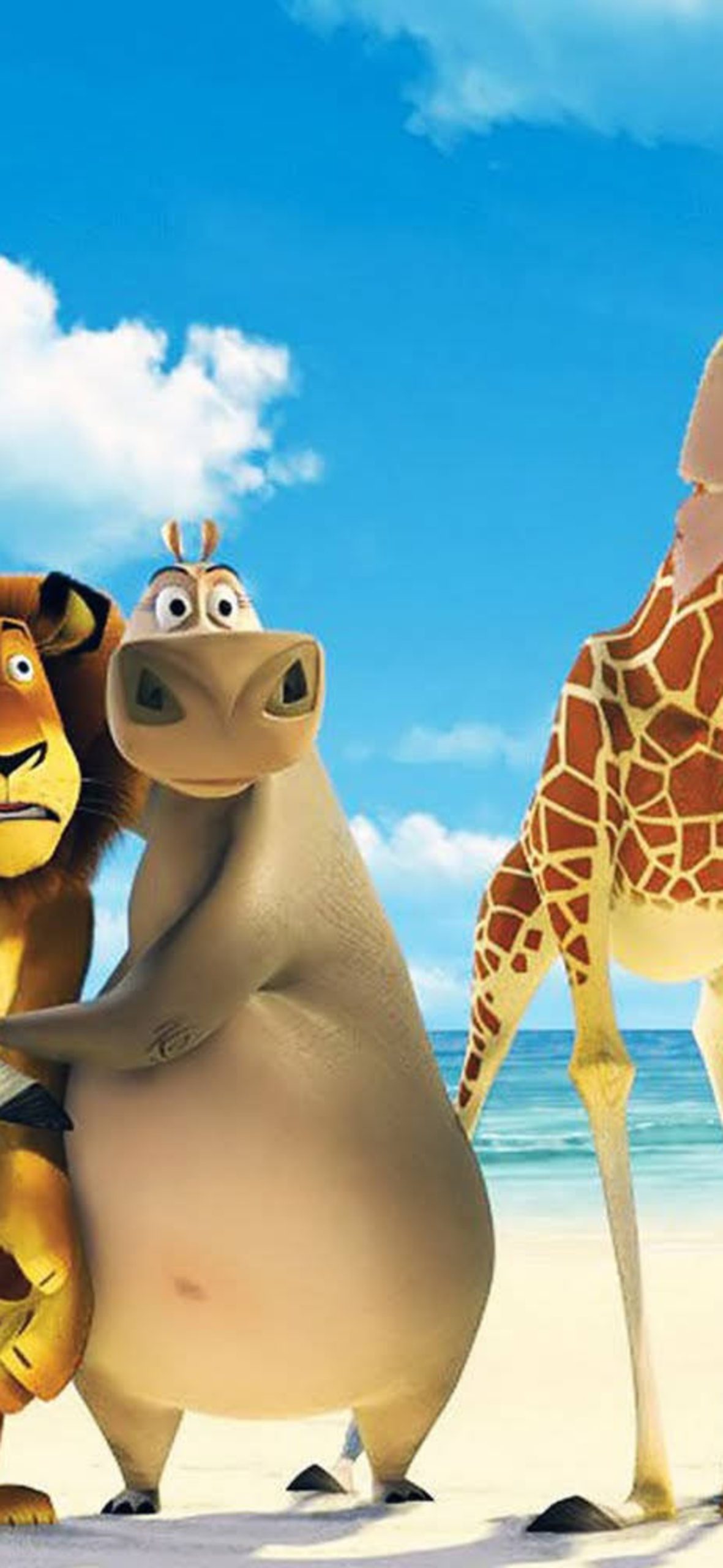 Madagascar Cartoon - Ultra HD iPhone 17 Wallpaper