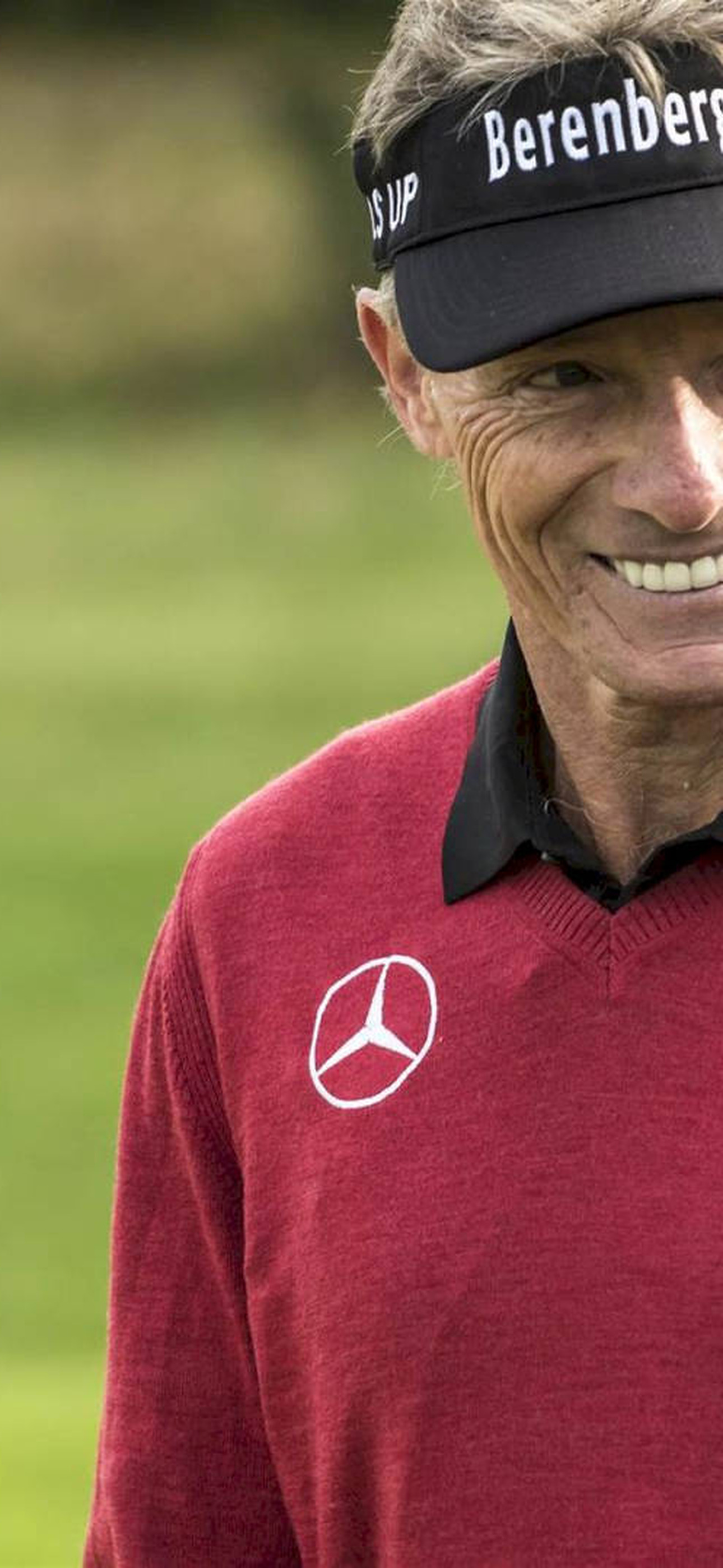 Bernhard Langer Smiling Golfer