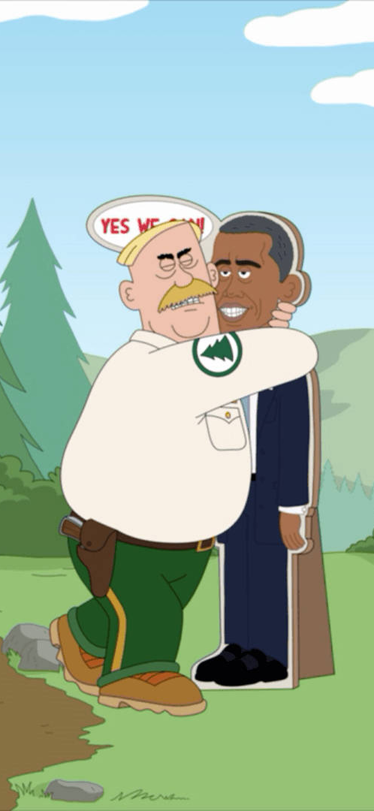 Brickleberry Denzel and Woody