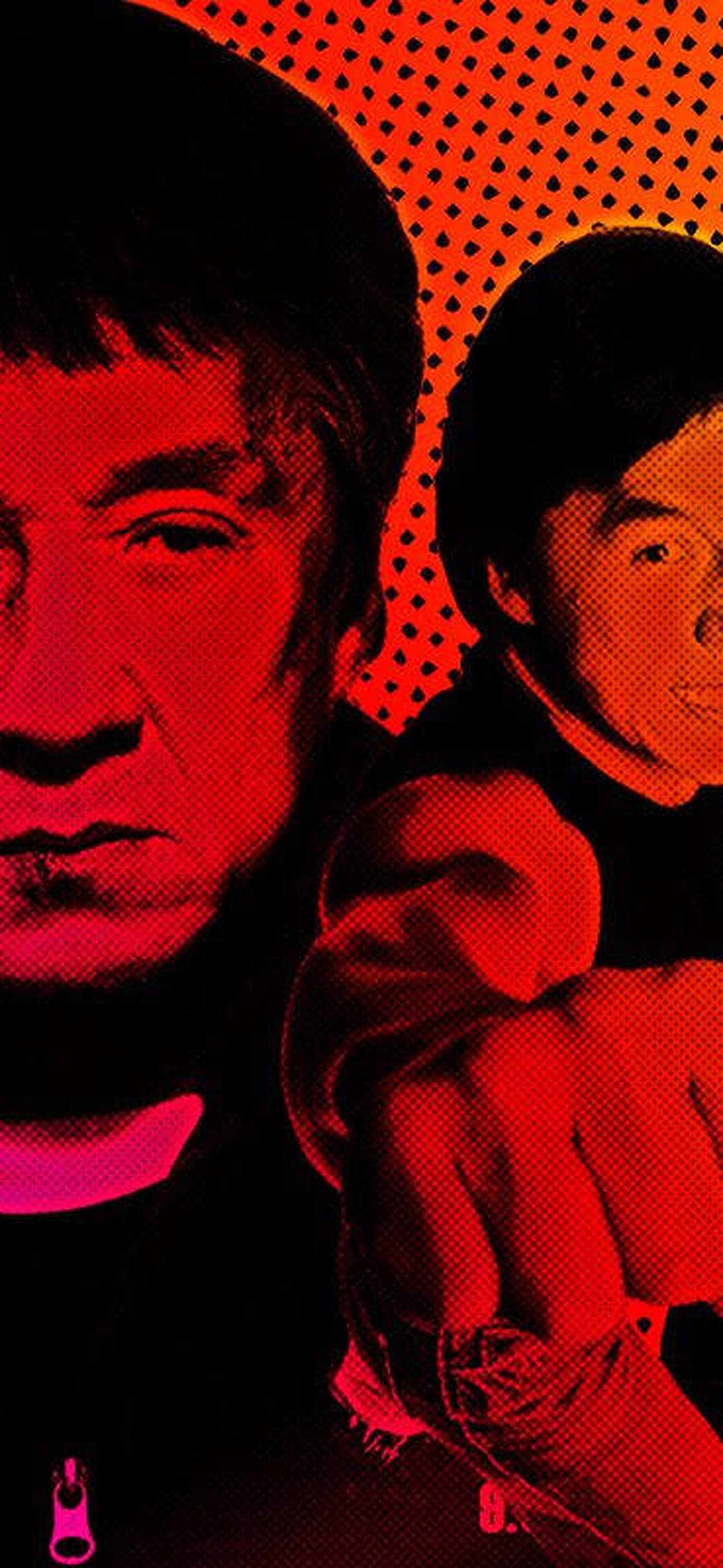 Colorful Jackie Chan Action Collage