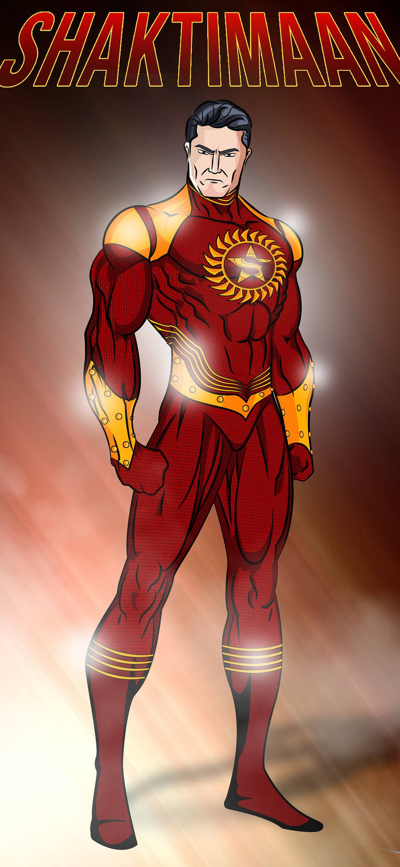 Comic Illustration Shaktiman