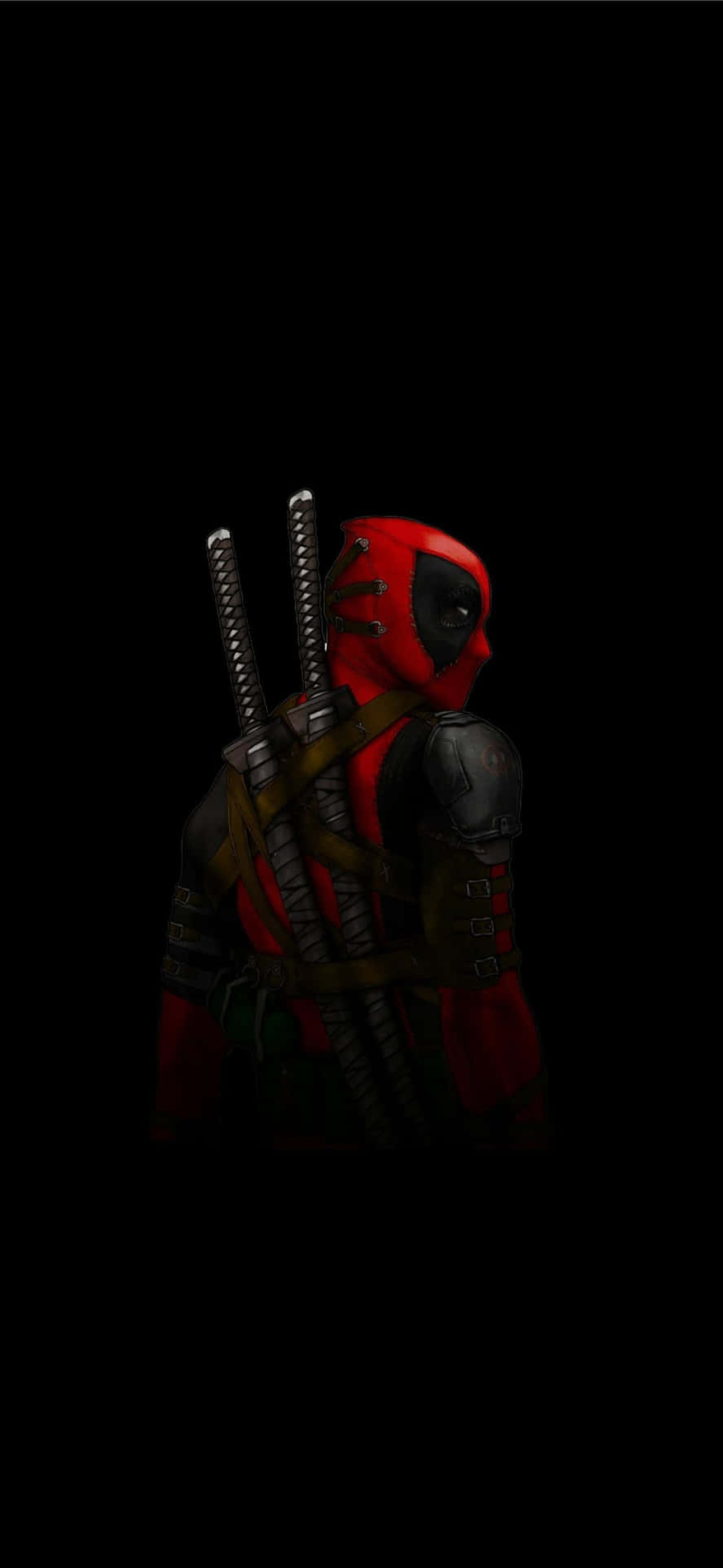 Deadpool Logo Vertical Wallpaper