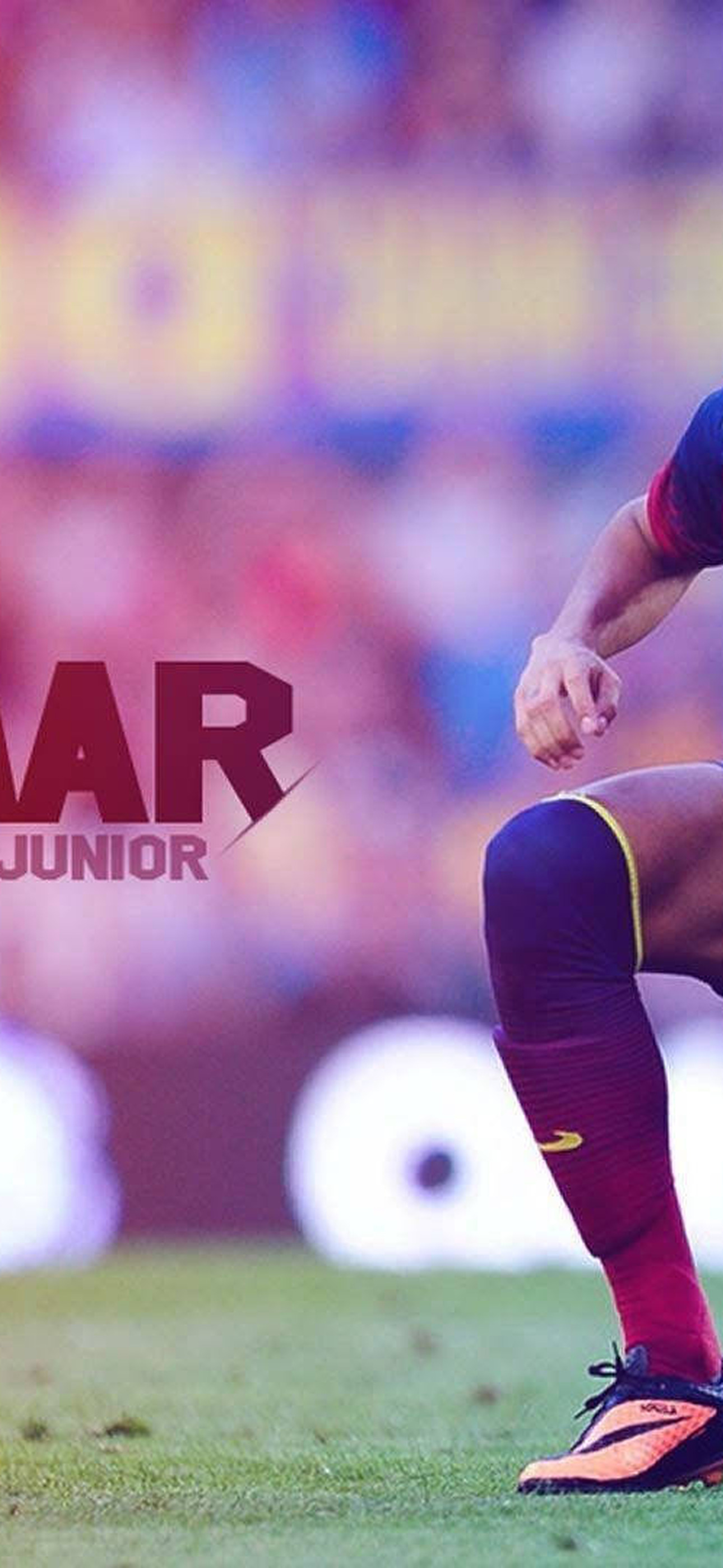 Neymar Jr Football Kneeling