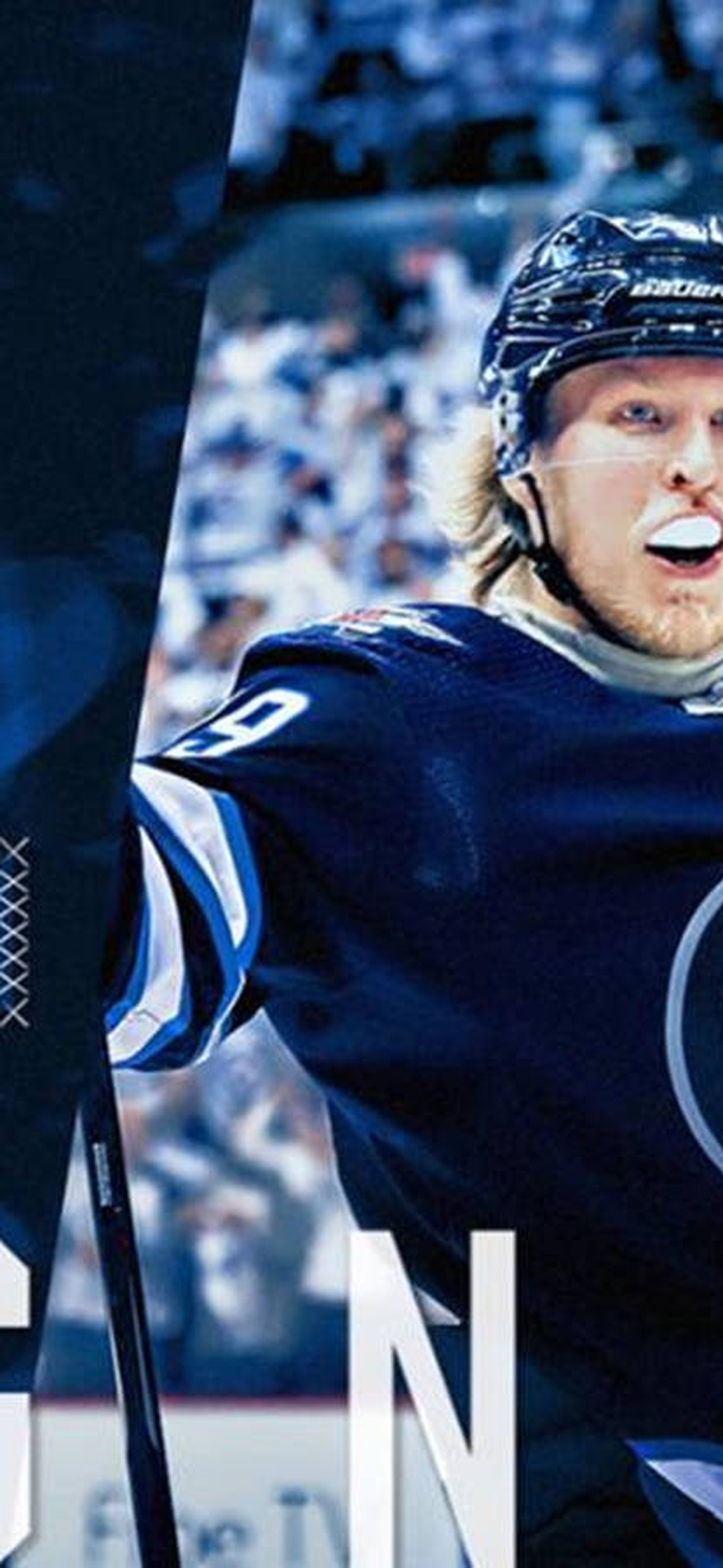 Patrik Laine Signed Ice Portrait