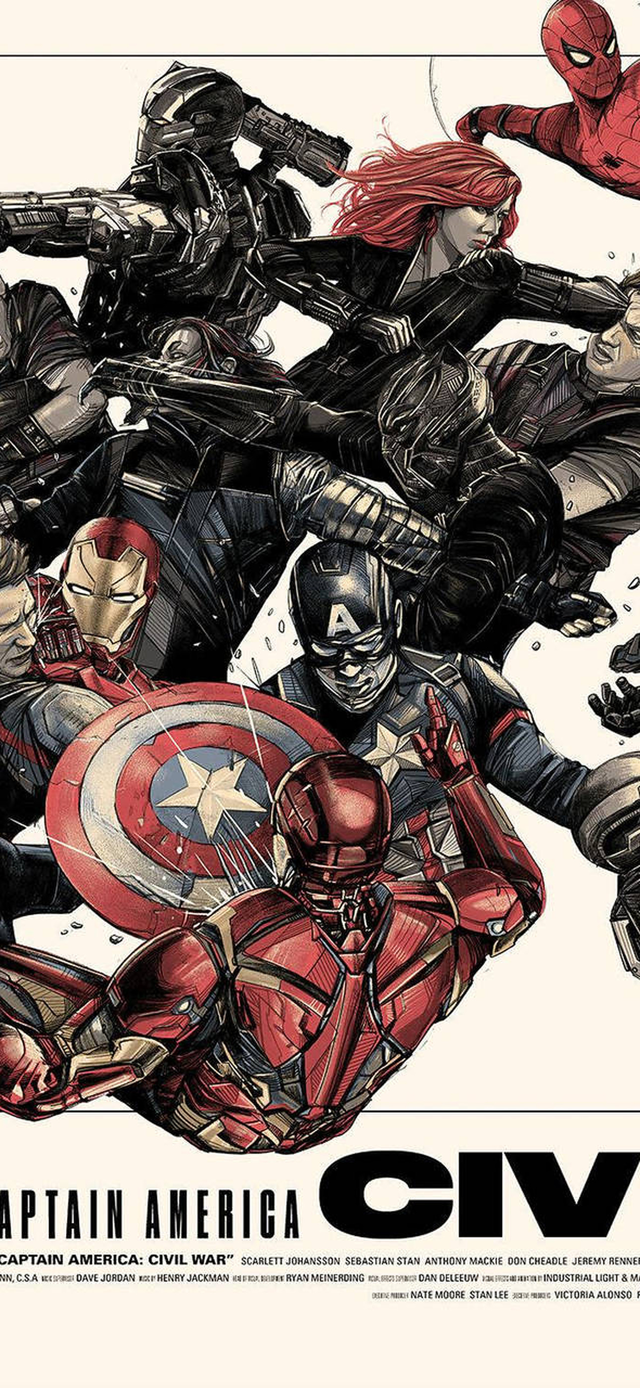 Captain America Civil War Artwork