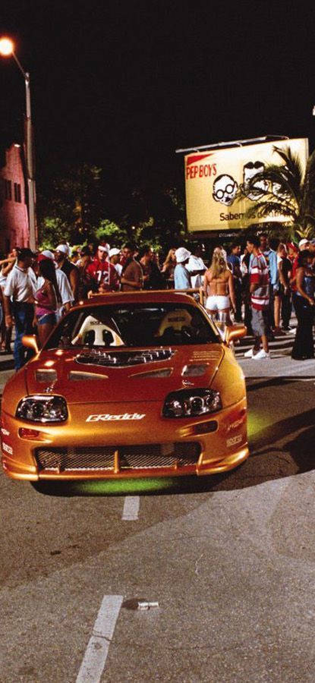 Fast and Furious Front View Speed Chase