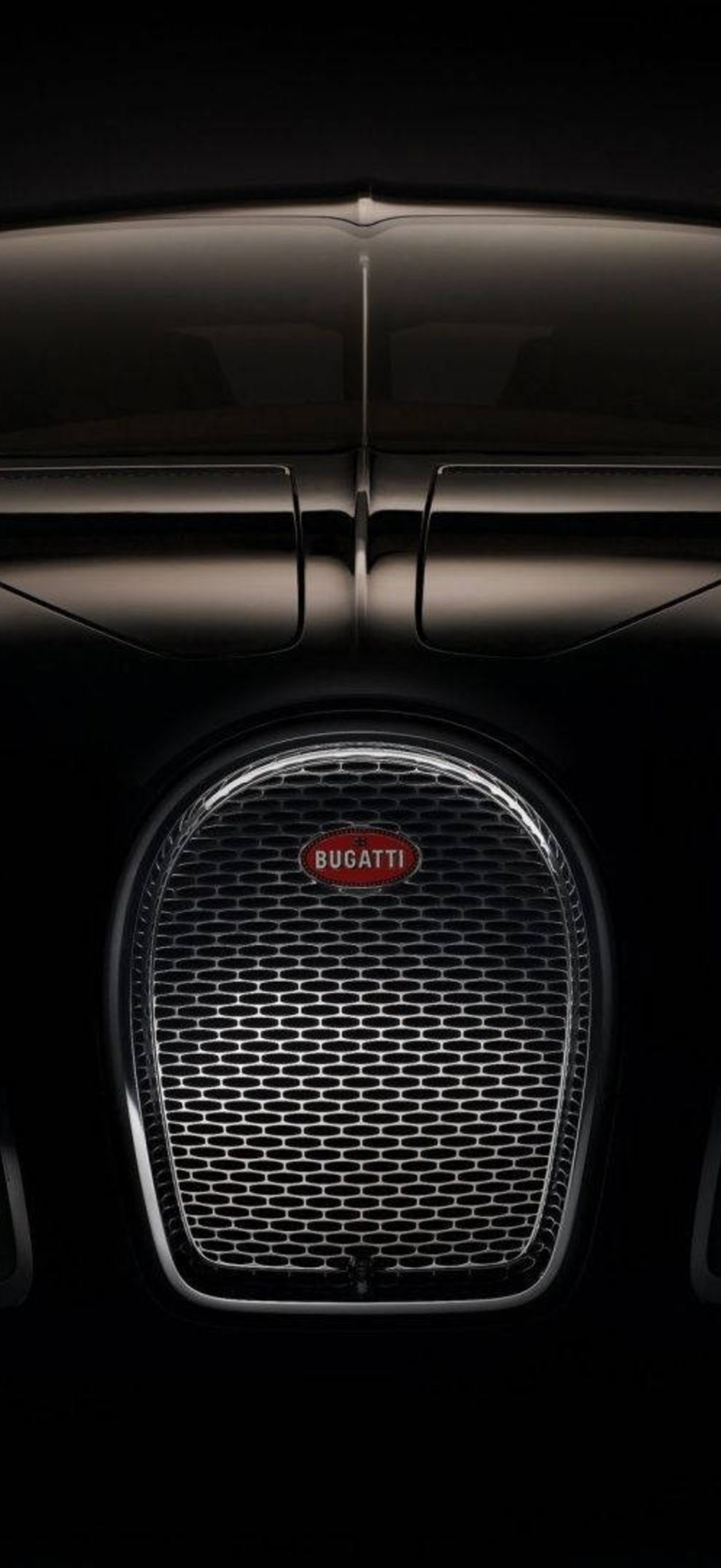 Front View Of Bugatti Supercar