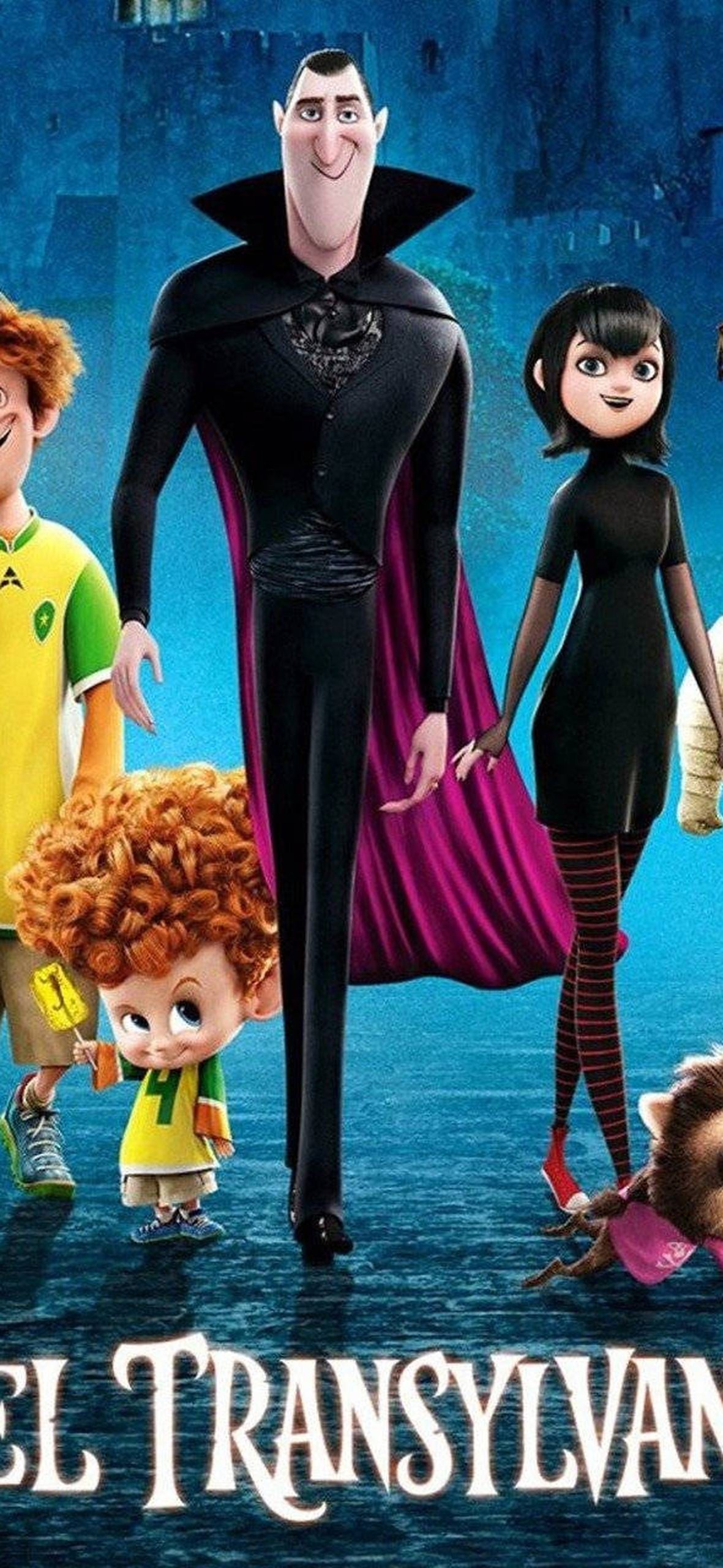 Hotel Transylvania 2 Characters with Official Logo