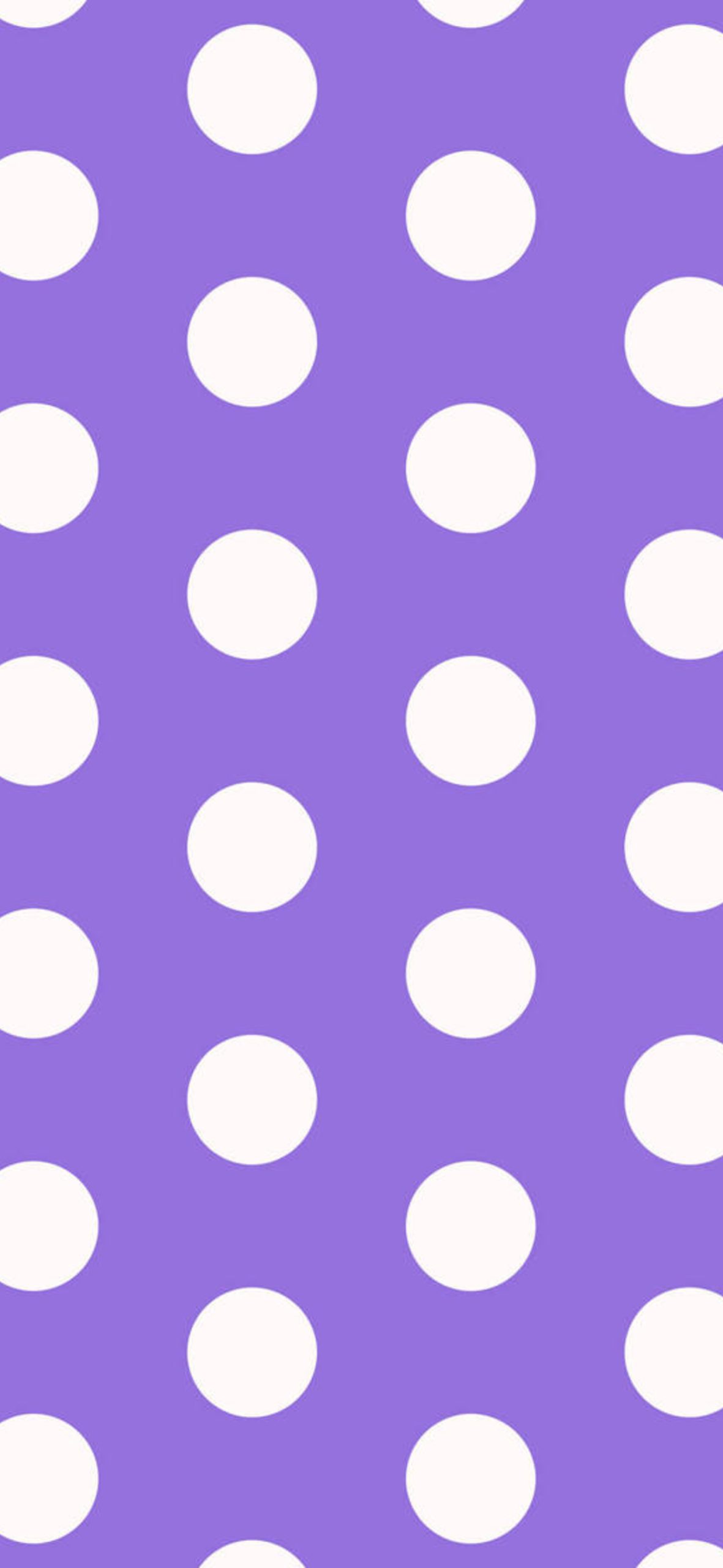 crop_19|Purple Polka Dots iPhone 17 Wallpaper