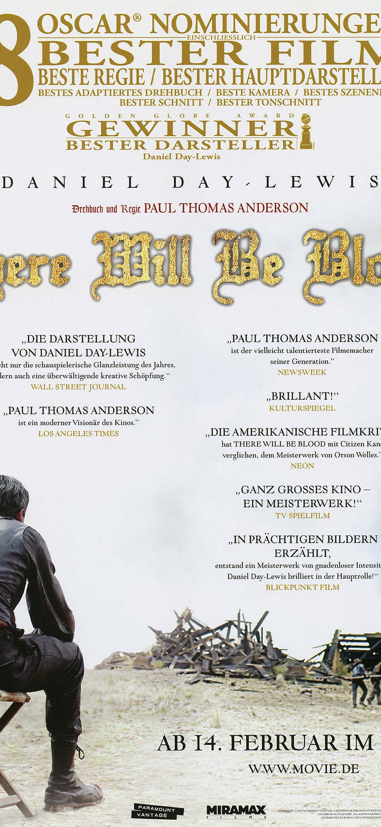 There Will Be Blood German Poster