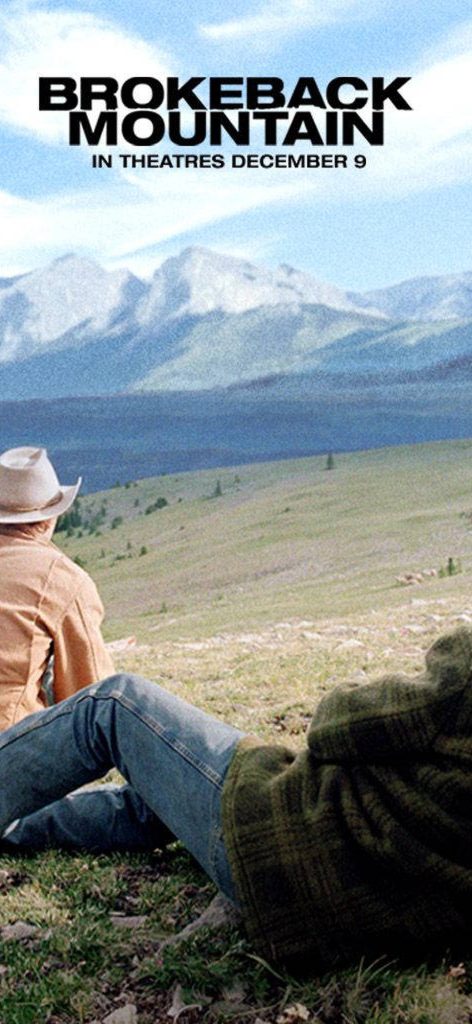 Brokeback Mountain Romantic Drama Poster iPhone 17 Wallpaper