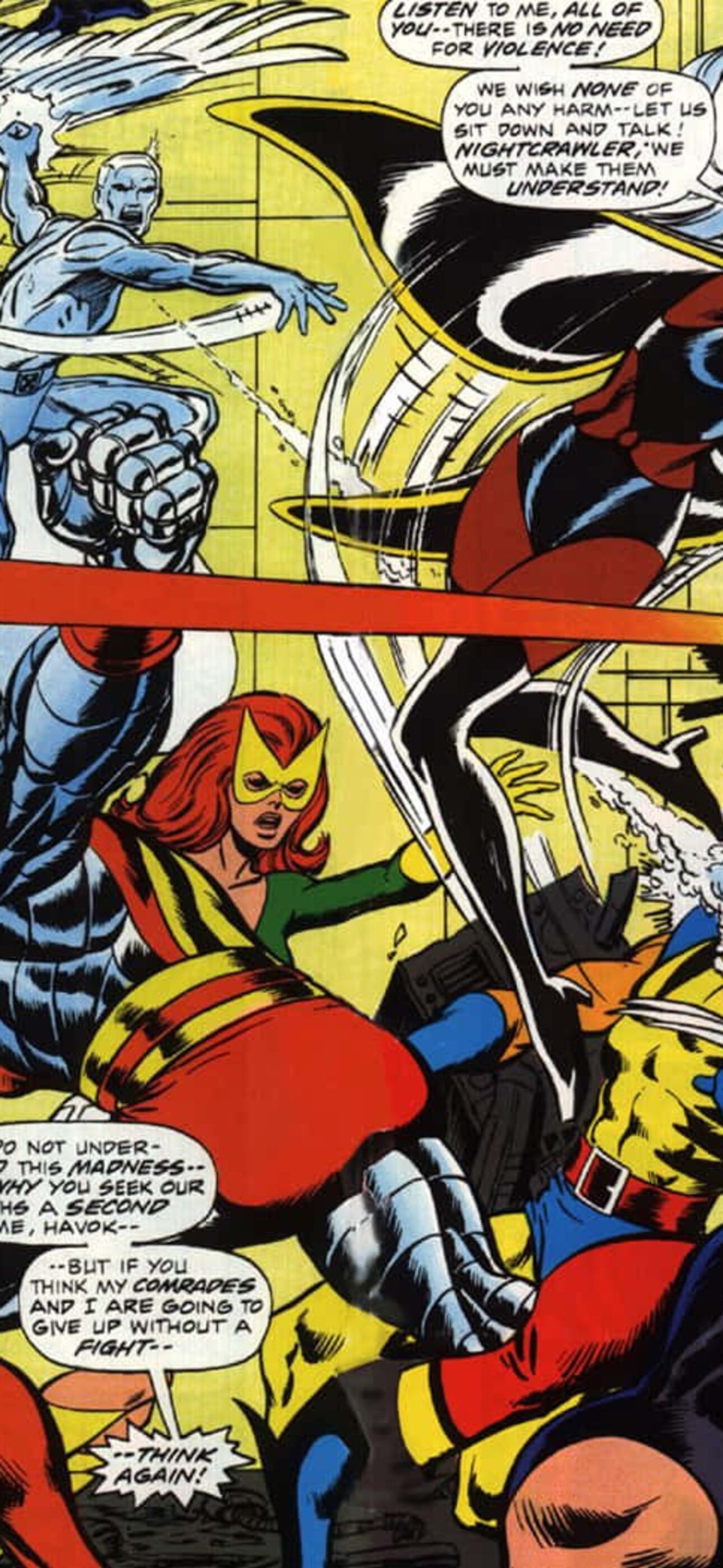 Fighting Scene Iron Man Superhero