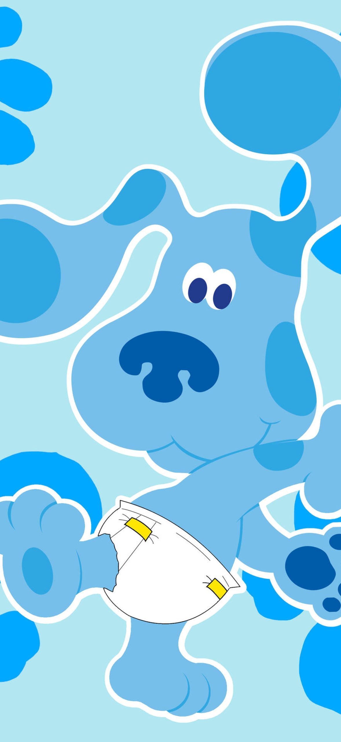 Blues Clues Blue with Diaper L1l5lc0m2jk8pv8w