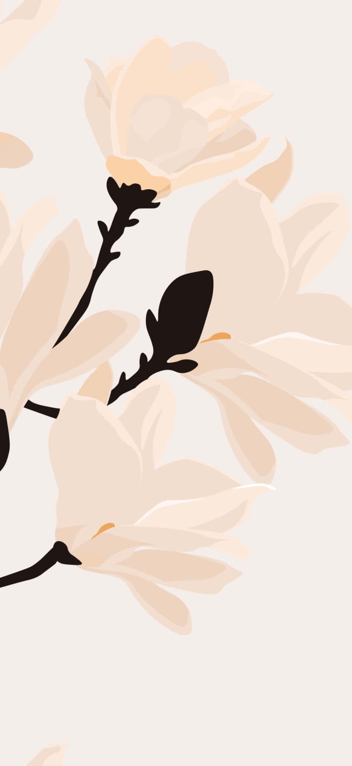 Digital Artwork of Pastel Colored Magnolia Flower 8bij1cd6jz91gx9c