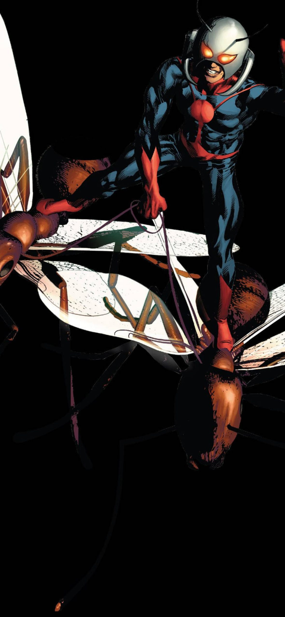 Ant Man Superhero With The Flying Wasp