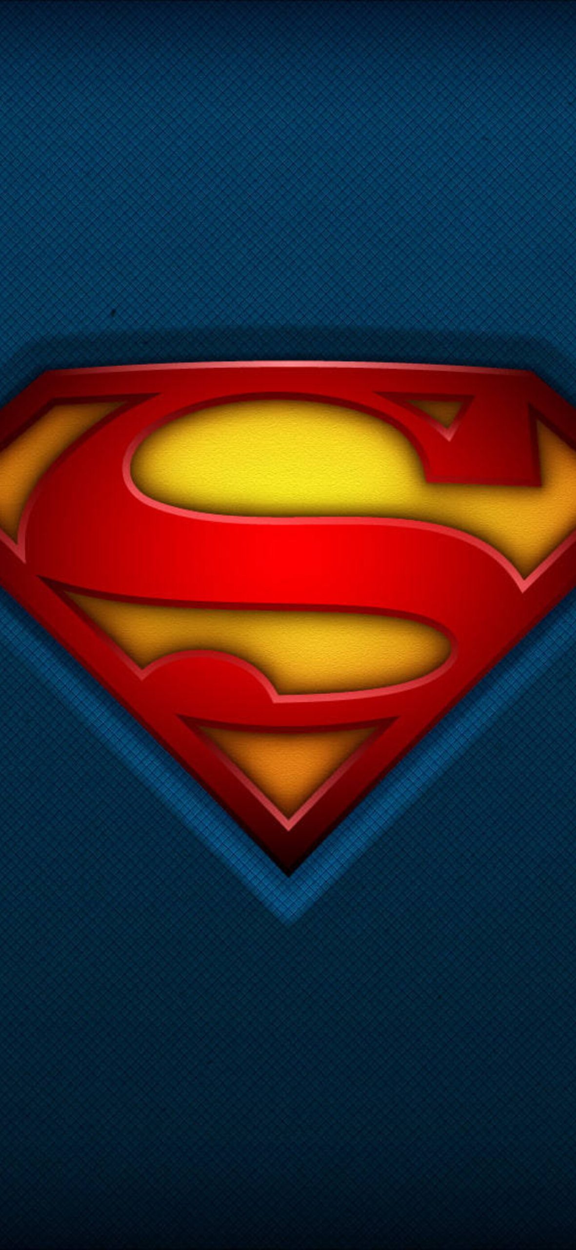 Iconic Full-Color Superman Logo in High Resolution