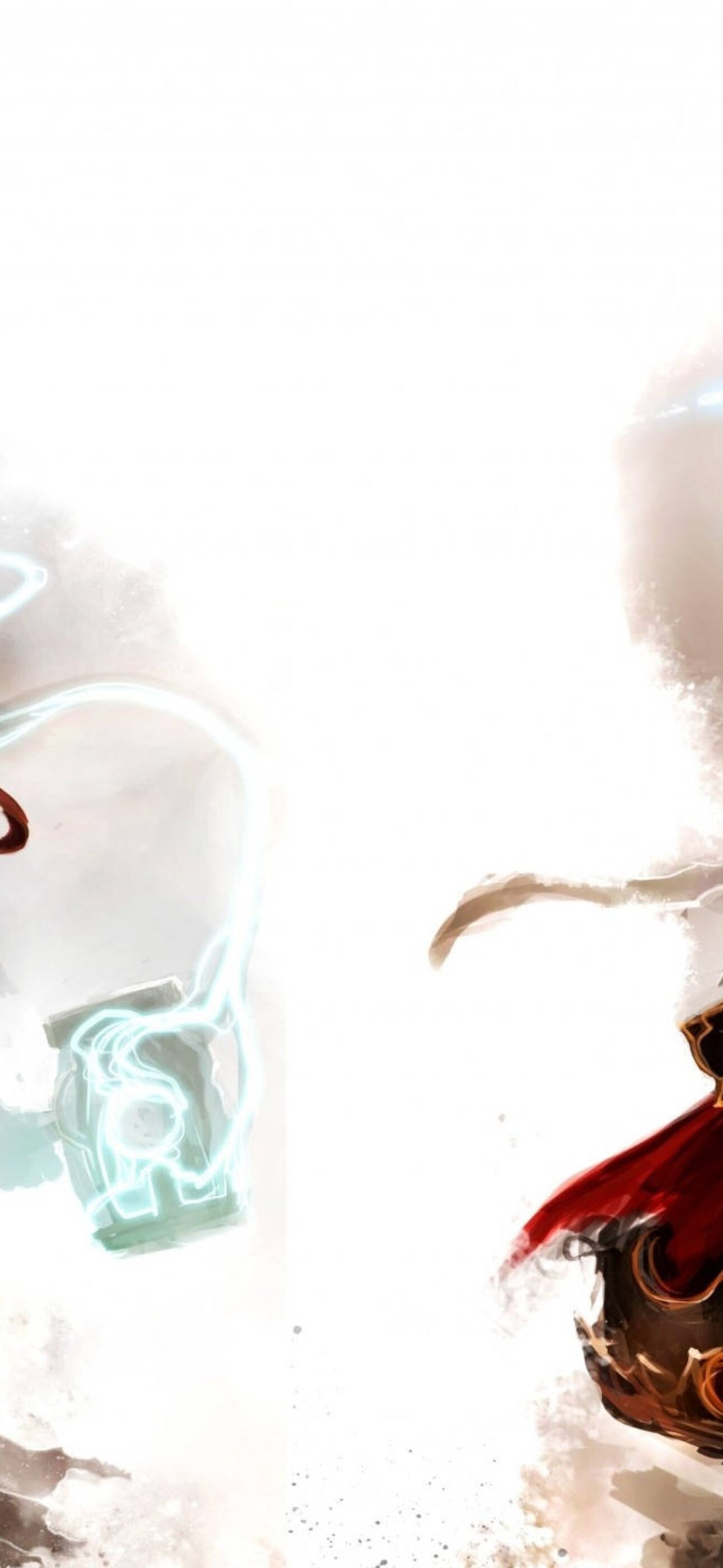 2560x1440 Marvel Thor Iron Man Electricity