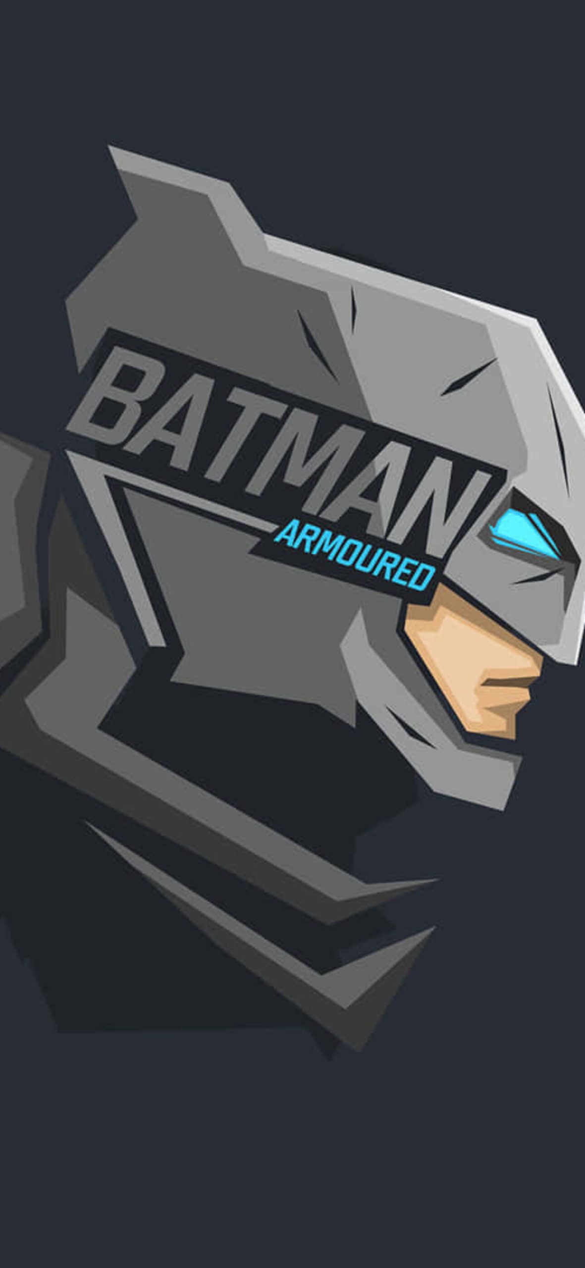 8K Minimalist Batman Helmet
